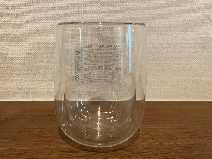 食器コーナーで購入したのは「ダブルウォールコップ(300ml)」、税込み330円
