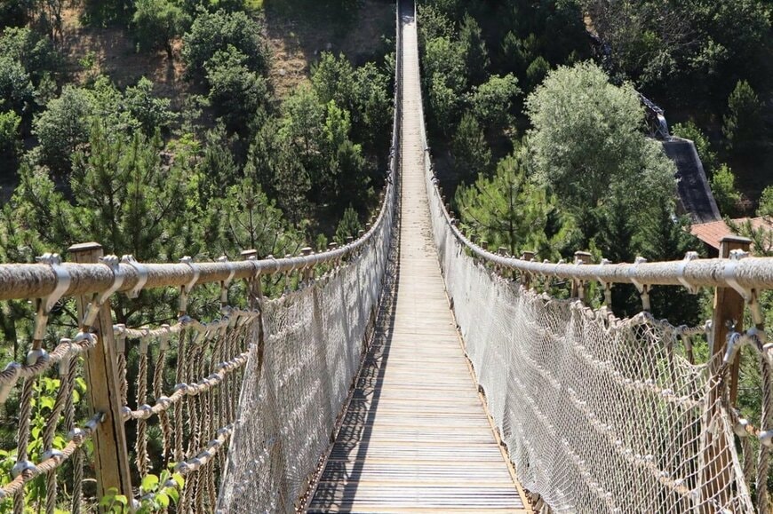 岩手県で目撃した「廃墟に続く吊り橋」に思わず二度見　恐怖の光景に戦慄「これは渡れないやつ」