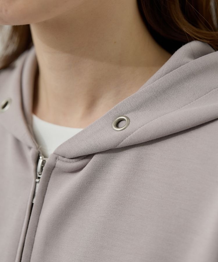 出所：ハニーズ公式　大人のゆるジップパーカー