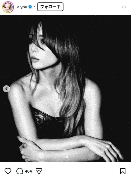 出所：浜崎あゆみのInstagram（＠a.you） 参照日：2026年2月17日