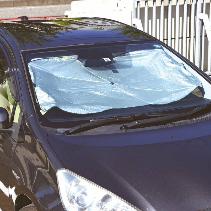 出所：コメリ公式　CRUZARD（クルザード）　折りたたみパラソルサンシェード　軽自動車・コンパクトカー用　Ｍ