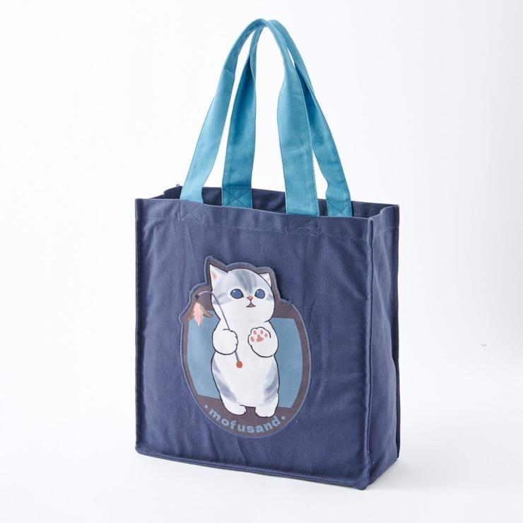 出所：しまむら公式オンラインストア トートバッグ(mofusand)・ダークグレー