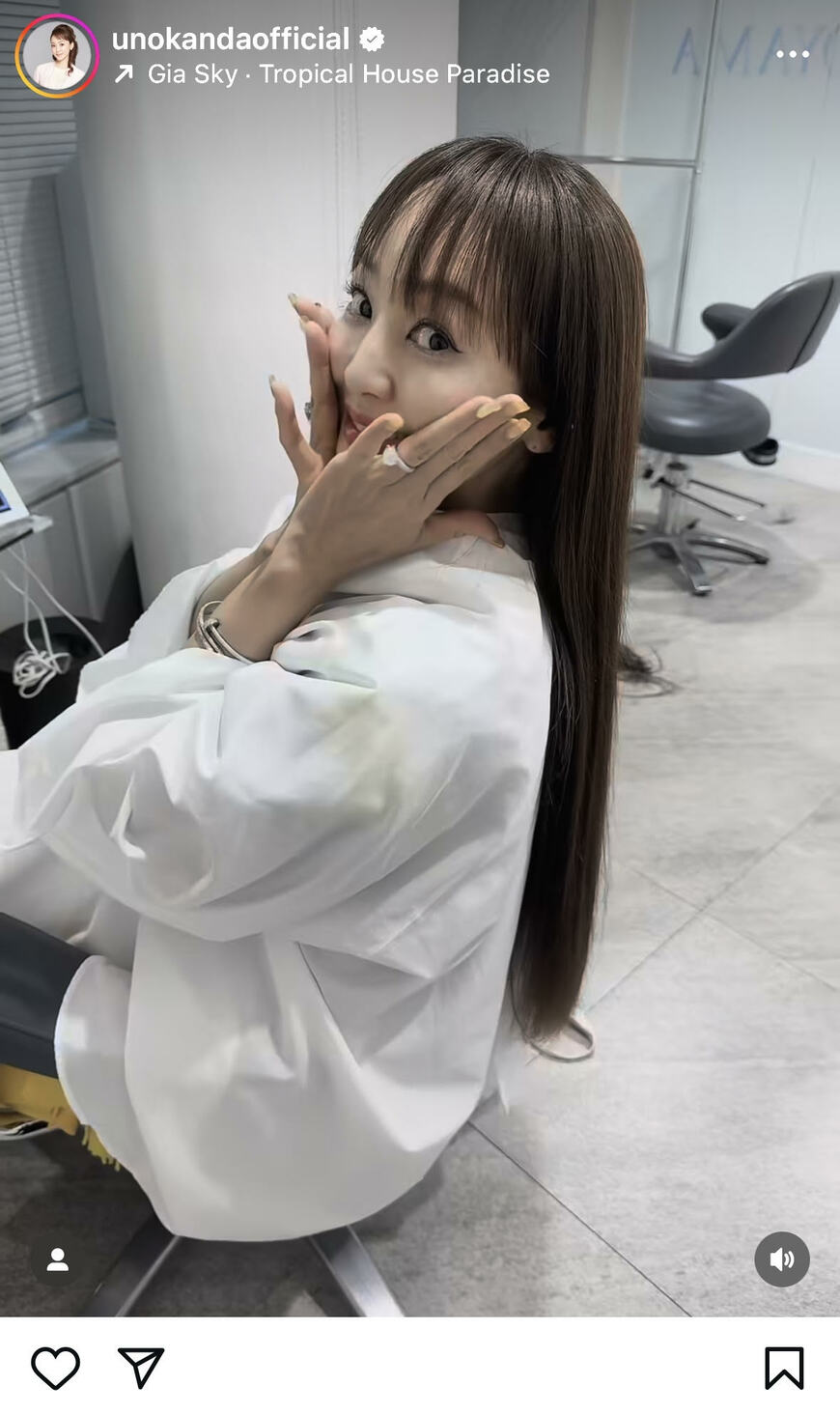 出所：神田うののInstagram（＠unokandaofficial）参照日：2025年7月25日