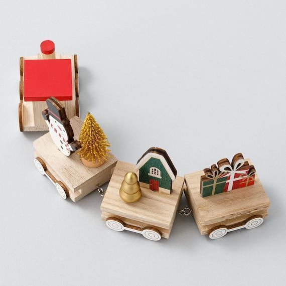 出所：ニトリ公式通販ニトリネット オーナメント(ウッドトレイン n4BT)