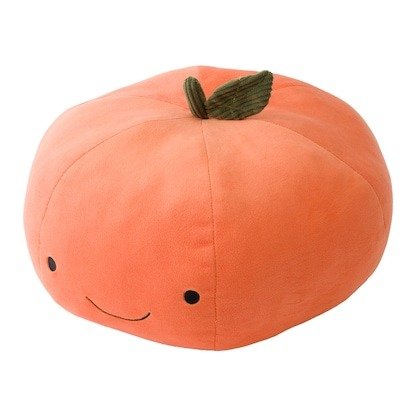 ニトリ公式 みかん型 消臭クッション(ミカンC MI2401) (斜め)