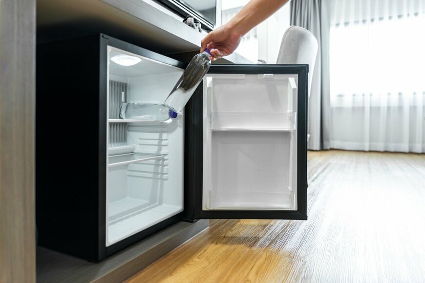 ホテルの冷蔵庫