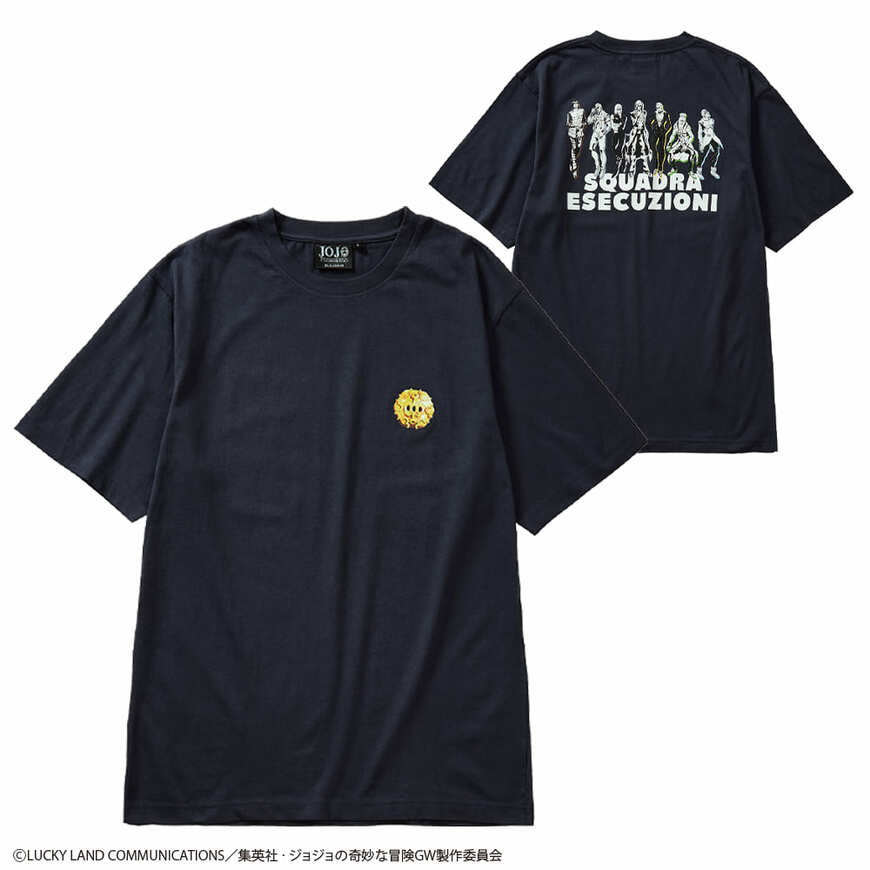 ワークマン公式 アニメ『ジョジョの奇妙な冒険 黄金の風』 プリント半袖Tシャツの画像