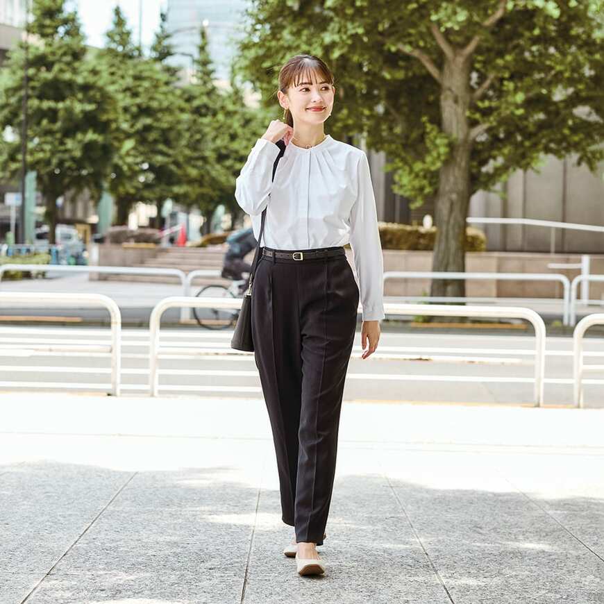 ワークマン公式　レディースシーンレスシャツブラウス