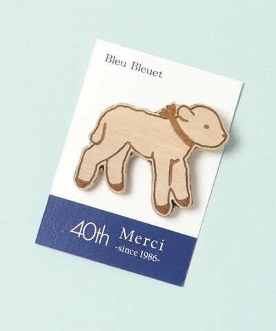 Bleu Bleuet、40THこひつじブローチ商品画像