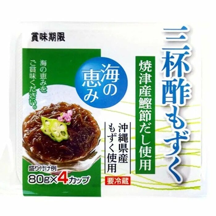 三杯酢もずく 80g×4