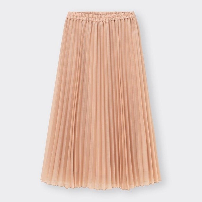 GU、プリーツロングスカートZ+E商品画像