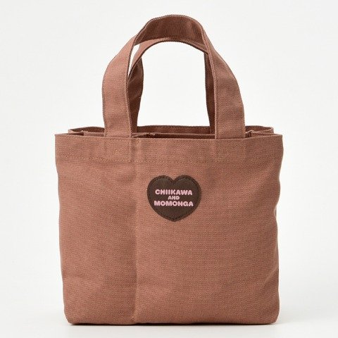 ちいかわとモモンガが愛らしくデザインされたミニトートバッグ