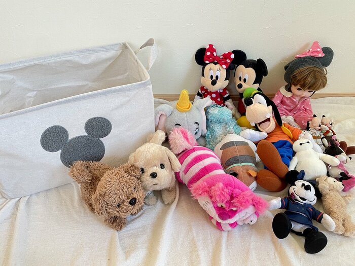 実際にぬいぐるみを収納してみた!