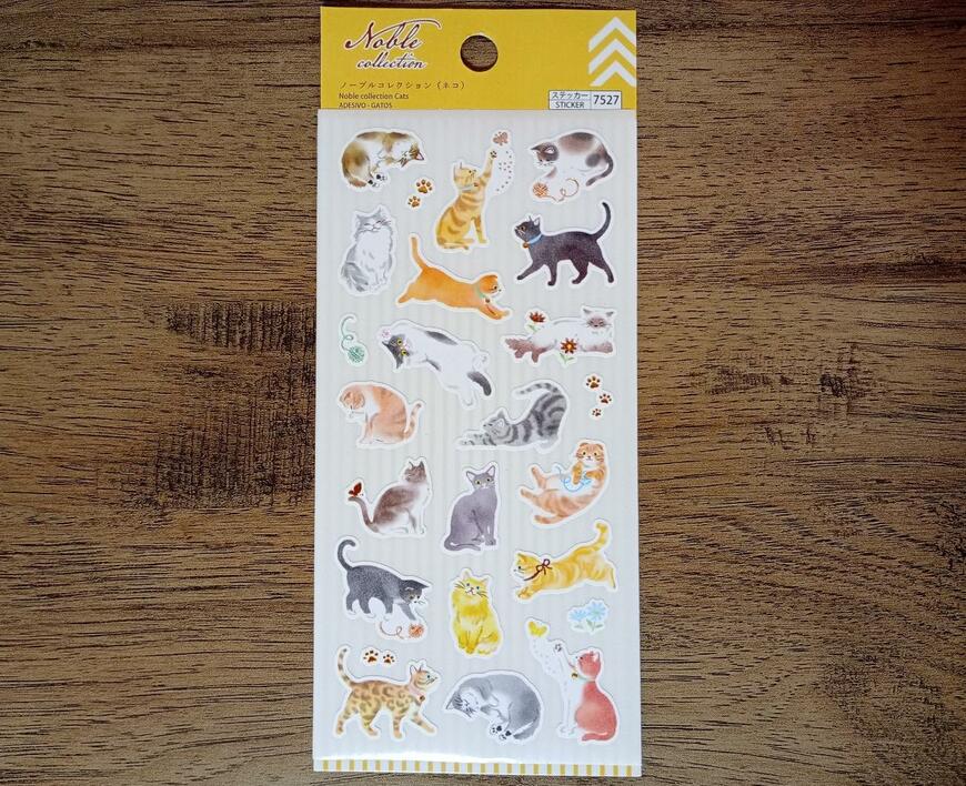 筆者撮影（ダイソー、ノーブルコレクション（ネコ））