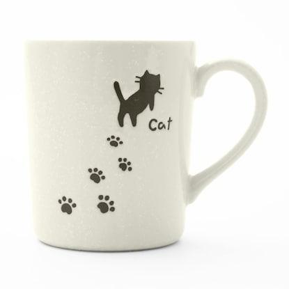 出所：ニトリ公式通販 ニトリネット 軽量マグ　あしあとネコ