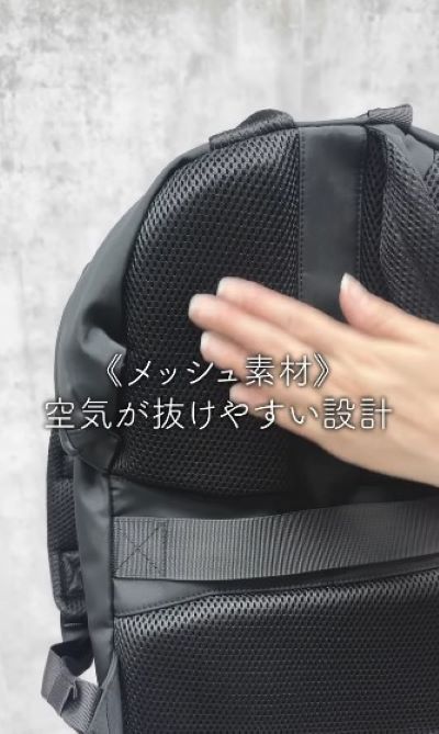 出所：＠keyuca_design（ケユカ公式Instagram）N撥水ブレッタリュック M