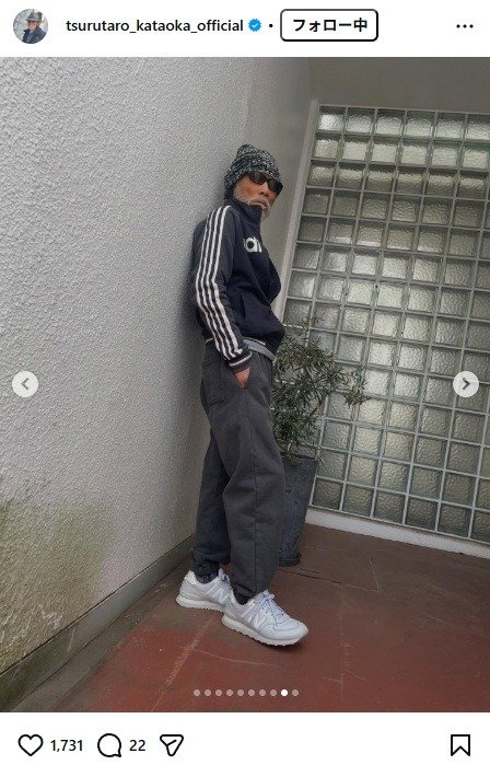 出所：片岡鶴太郎のInstagram（＠tsurutaro_kataoka_official）　参照日：2026年3月30日