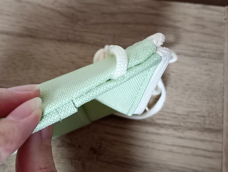 出所：筆者撮影（セリア、ショルダーバッグシマエナガ柄）