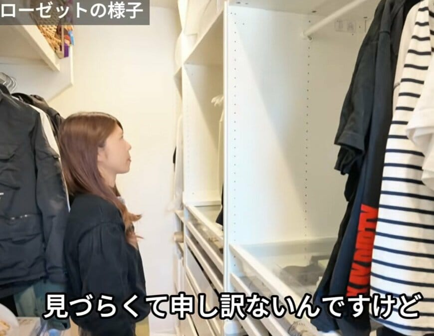 収納力Lv.99の妻が「イケア」の収納でウォークインクローゼットを作った結果→“余白を無駄にしない”整理収納アドバイザーのアイデアに「圧巻です」