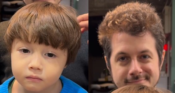 【劇的イメチェン】可愛すぎる男の子&優しいパパが「爆イケ」笑顔になるヘアに変身！