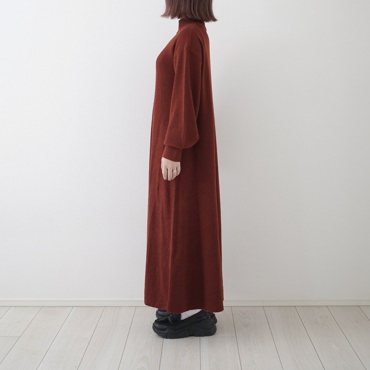 出所：しまむら公式オンラインストア レディース　ニットワンピース （ぬこ）