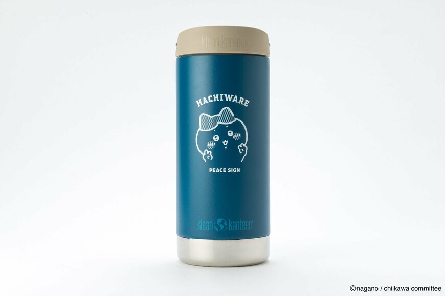 出所：株式会社ヒキダシ　Klean Kanteen ちいかわ インスレートボトル TKWide 12oz [ハチワレ]