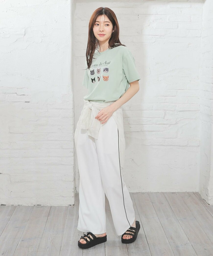 ハニーズ公式 アニマルプリントTシャツの画像