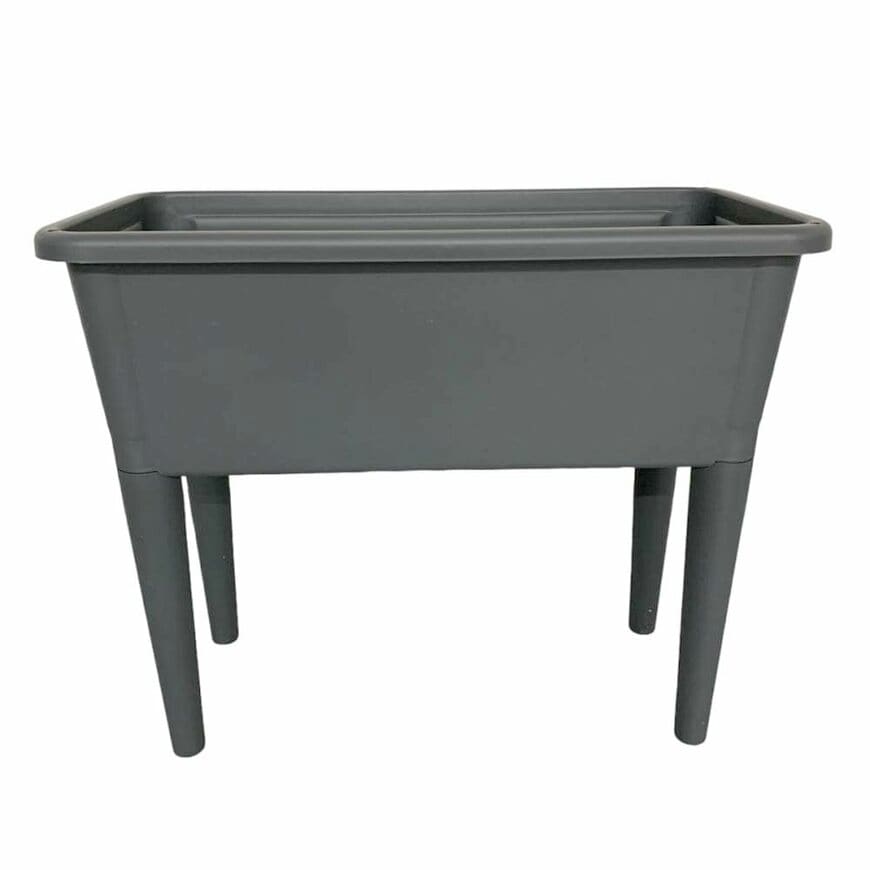 コメリ公式　Breezy Green 脚付きプランター760型　グレー