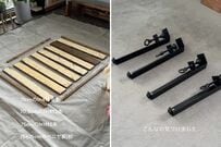 【テーブルDIY】木材とクランプでおしゃれテーブルをDIY！試行錯誤の結果に「シンプルでかっこいい」と反響