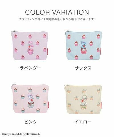 SWIMMER/総柄ポーチ