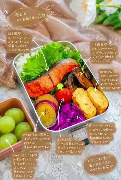 完成した男子高校生弁当