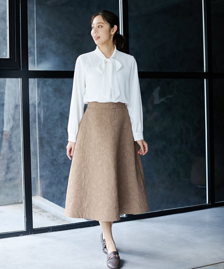 出所：ハニーズ公式通販 キルティングスカート