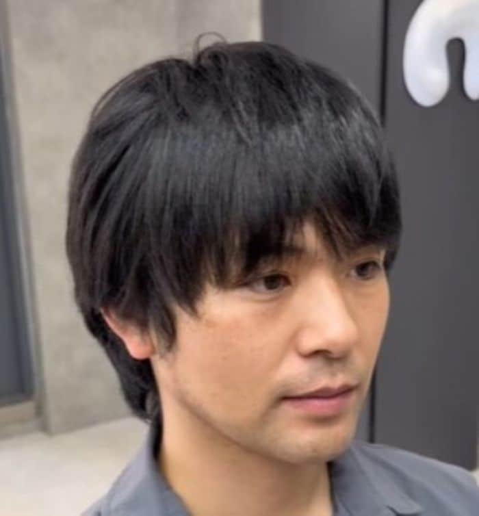 妻の紹介で美容室を訪れた男性「かっこよくしてほしい！」→爽やかに雰囲気一変した仕上がりに感動！全体に動きをつけたショートヘア