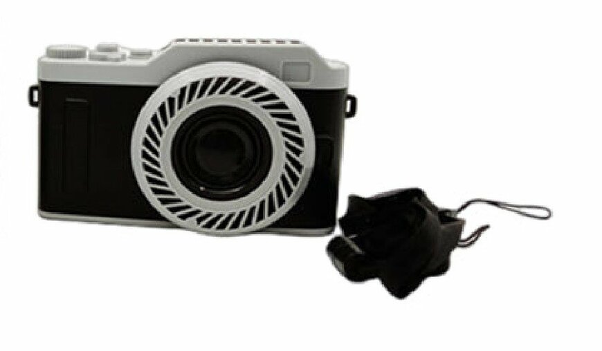 出所：公式通販ダイソーネットストア ミニ扇風機（電池式、カメラ、紐付）