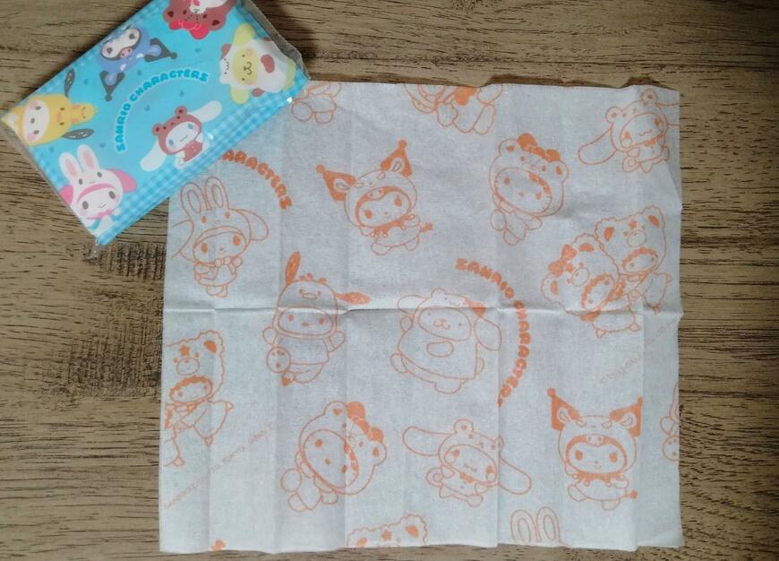 筆者撮影（セリア、プリントティッシュ）