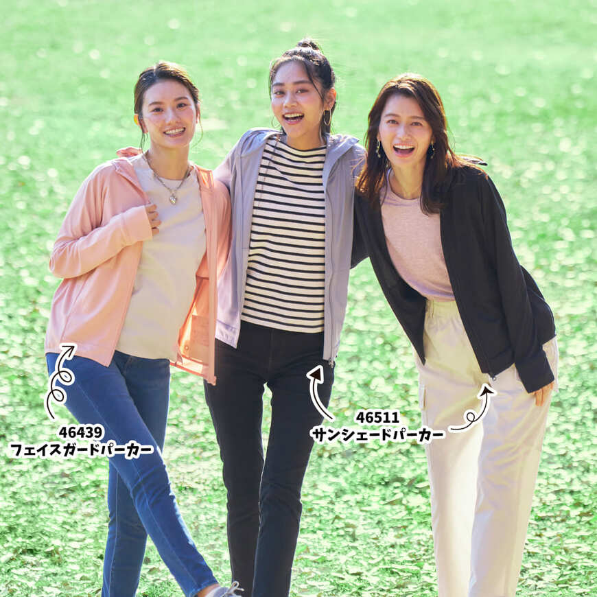 ワークマン「クールUVフェイスガードパーカー」