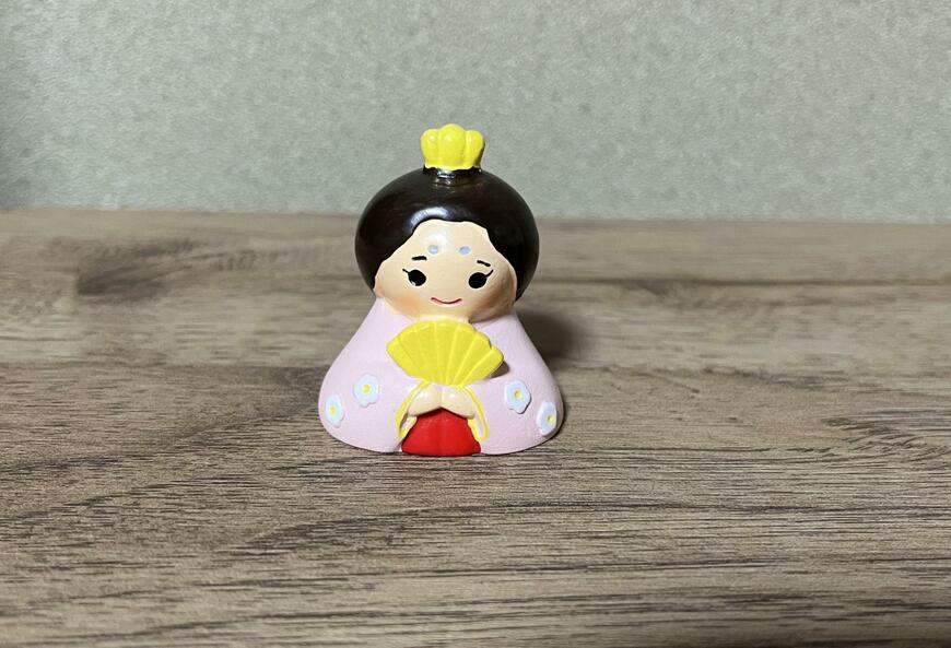 セリア、ひな祭りマスコット 女雛の商品画像