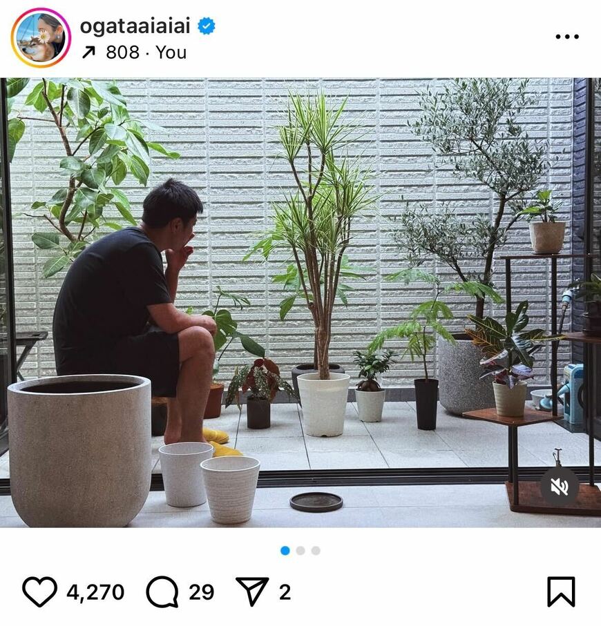 尾形あいさんのInstagram投稿