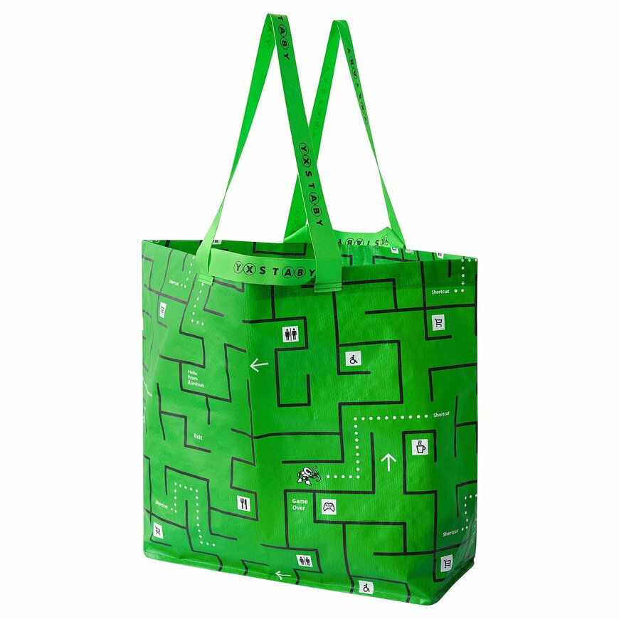 模様入りのキャリーバッグ（36L）