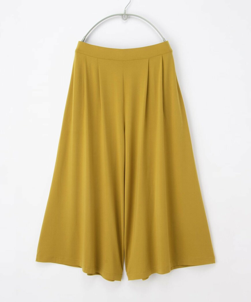 ハニーズ公式　カット素材ガウチョパンツ