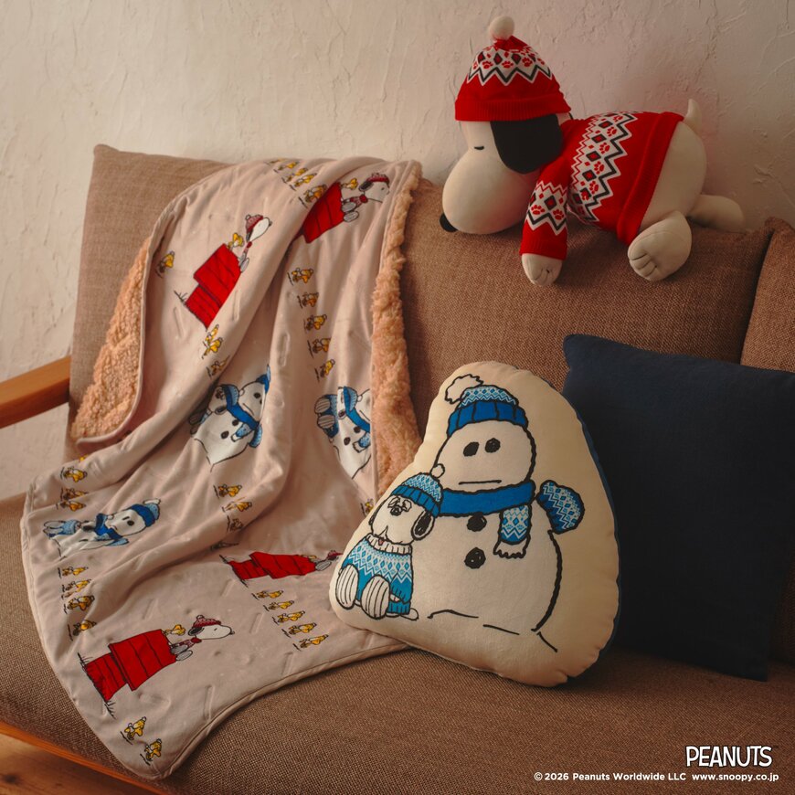 PEANUTS WINTER リビングアイテム