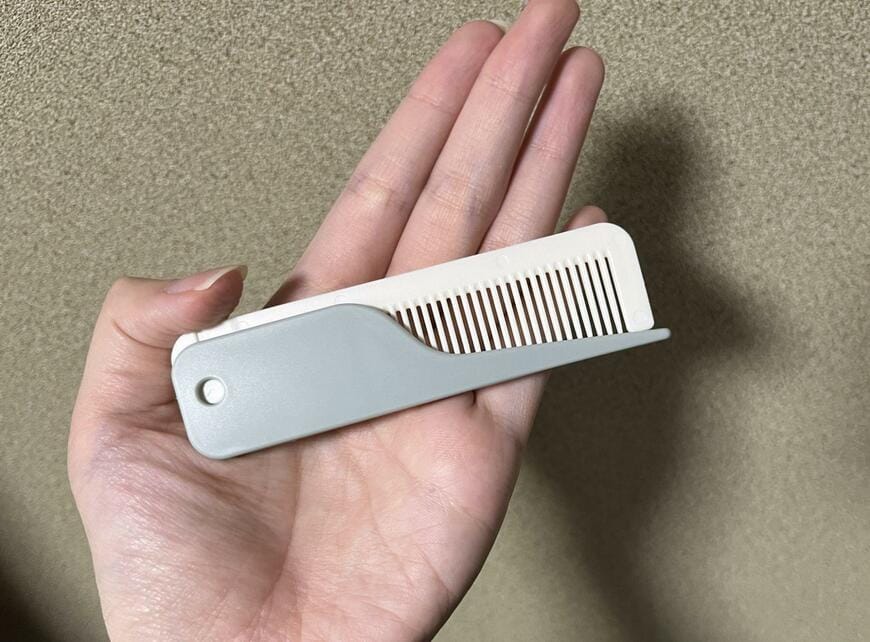 セリア、コンパクトコーム（ミラー付）画像