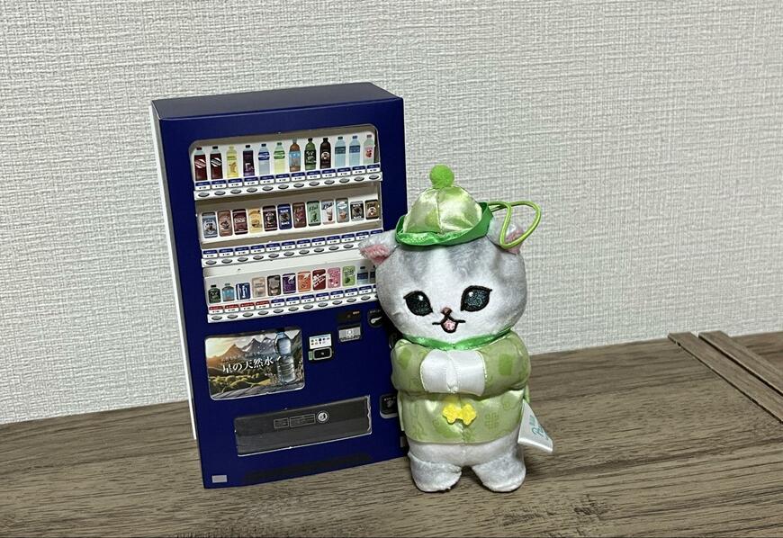 キャンドゥ、日本の町並み　ペーパークラフト自動販売機商品画像