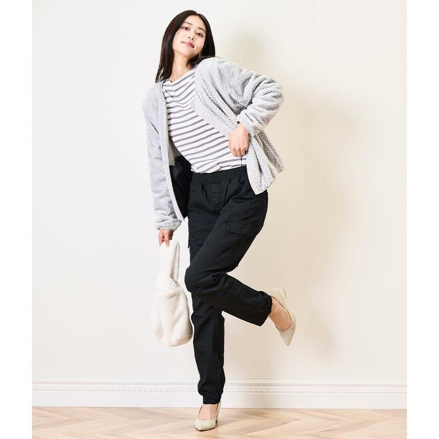 ワークマン、レディースダイヤフリースカーデガンの画像