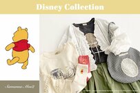 『くまのプーさん』原作100周年アニバーサリー！レースやフリルいっぱい「ガーリーTシャツ」が可愛い。ソックスやバッグも！