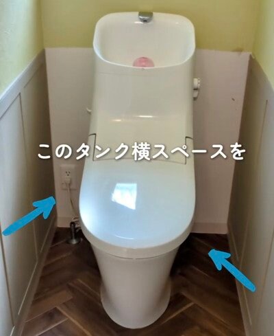 変身前のトイレ