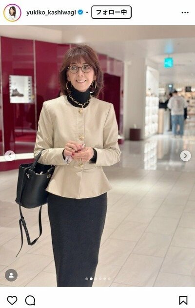 柏木由紀子のInstagram投稿