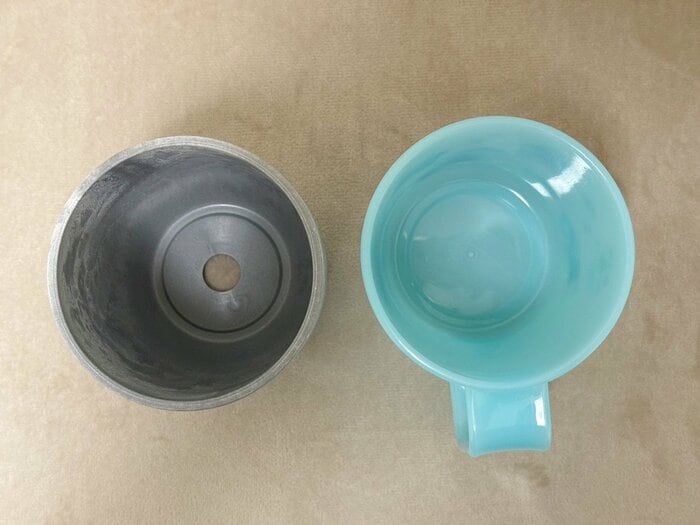 外径も7cmなので、それほど差はありません