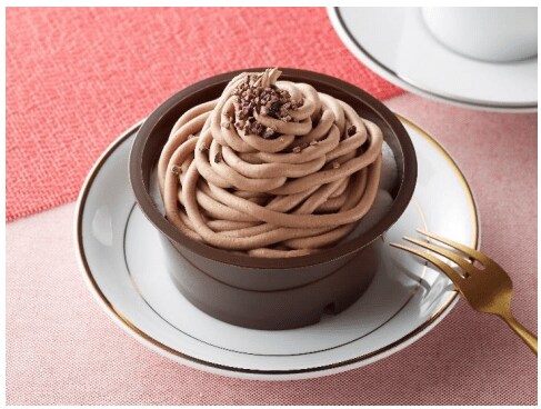 出所：ミニストップ「ミニストップのバレンタイン♡ペルー産カカオのショコラスイーツ‼ 「ショコラシュークリーム」1月30日（火）より発売 「ショコラモンブラン」「しあわせクレープショコラ」 2月6日（火）より発売」