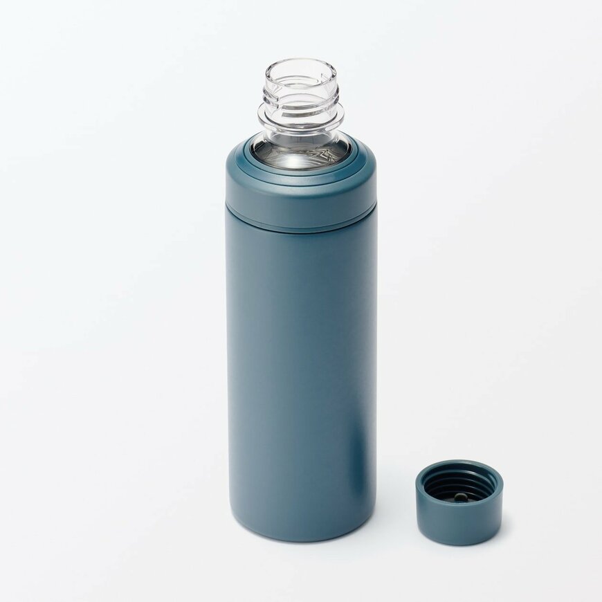 出所：無印良品公式　ステンレス　炭酸にも使える　保冷ボトル